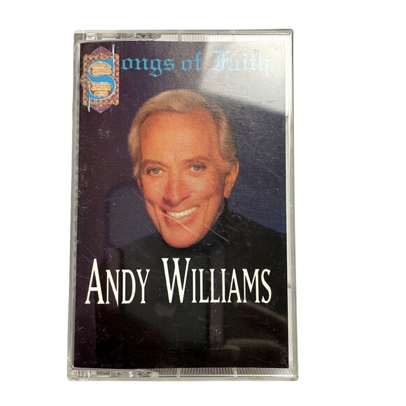 Vintage Andy Williams Songs of Faith Christian Audio Music Cassette 1992 u - Picture 1 of 3